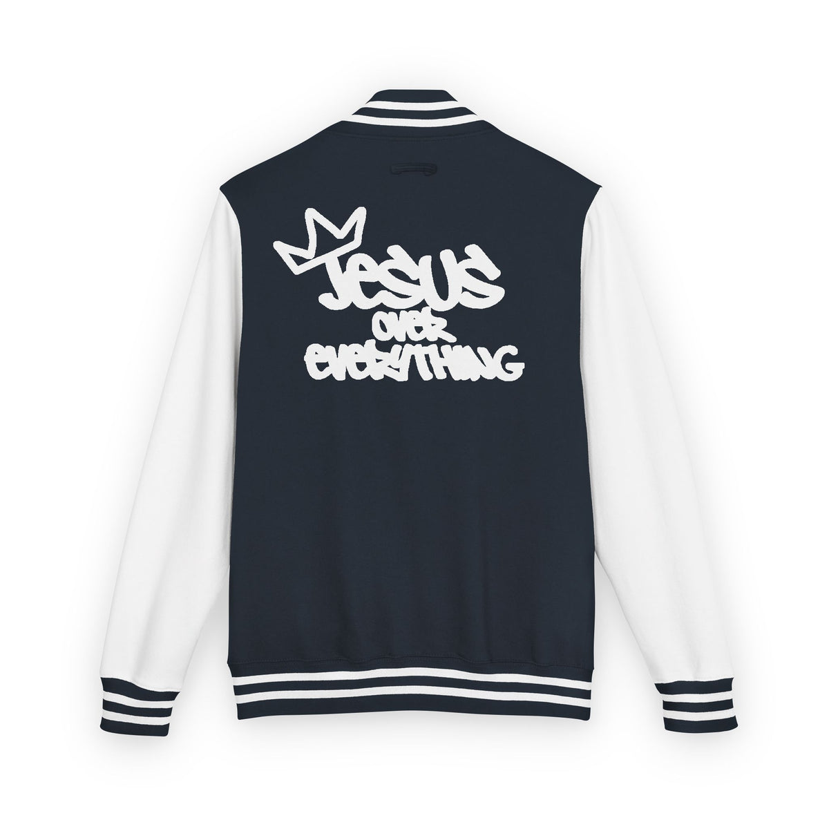 Jesus Over Everything Letterman Jacket