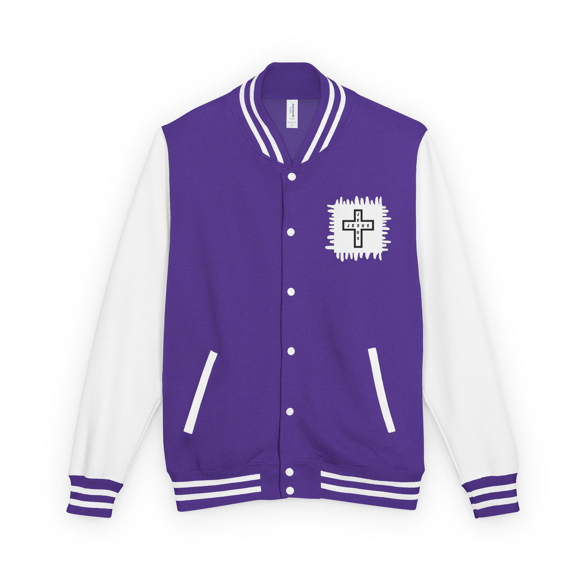Jesus Over Everything Letterman Jacket