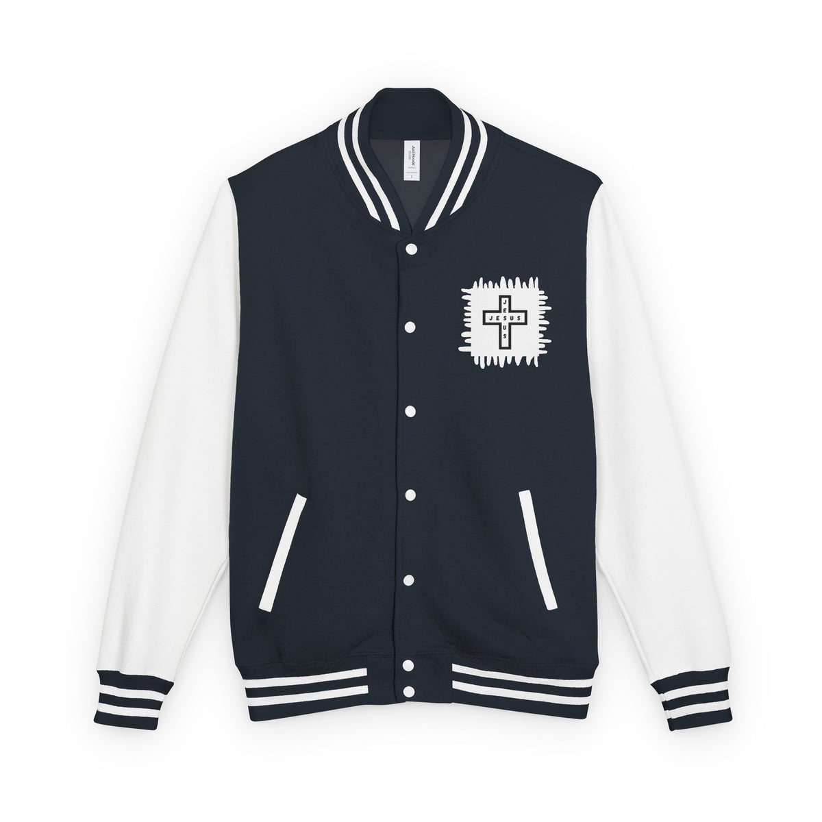 Jesus Over Everything Letterman Jacket