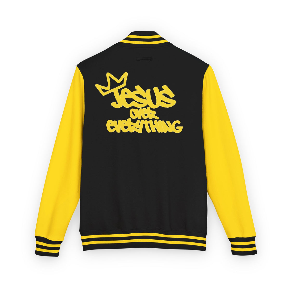 Jesus Over Everything Letterman Jacket