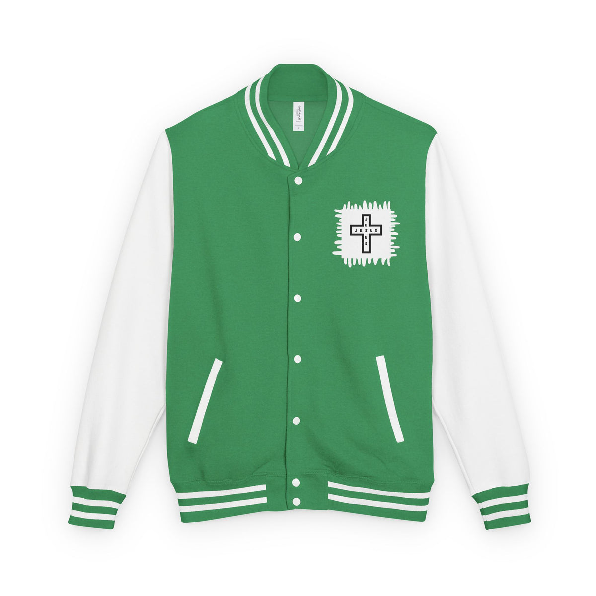Jesus Over Everything Letterman Jacket