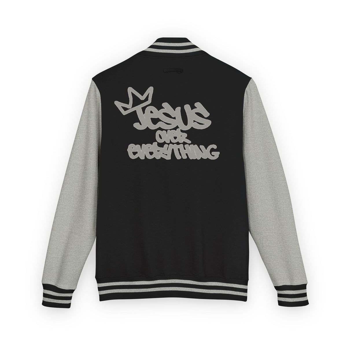Jesus Over Everything Letterman Jacket