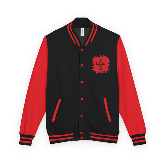 Jesus Over Everything Letterman Jacket
