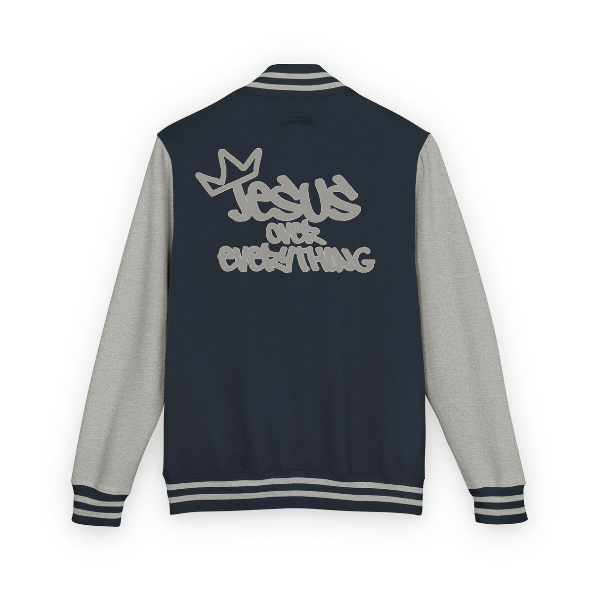 Jesus Over Everything Letterman Jacket